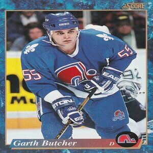 Garth Butcher - 1994 Score/Pinnacle Brands Hockey Card